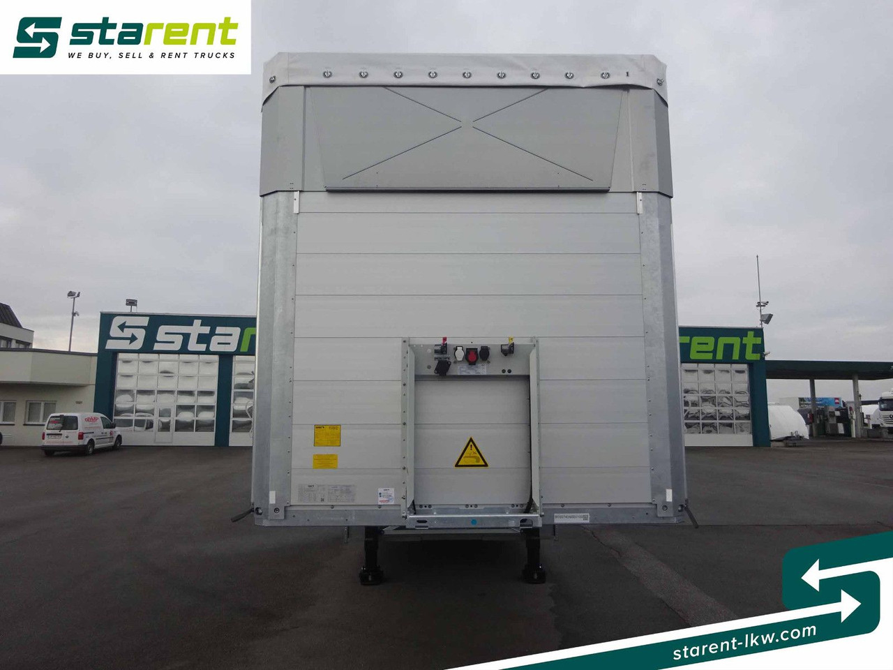 Schmitz Cargobull Tautliner, Bordwand 60cm, Hubdach, Liftachse - Kapelltrailer: bild 2 Schmitz Cargobull Tautliner, Bordwand 60cm, Hubdach, Liftachse - Kapelltrailer: bild 2