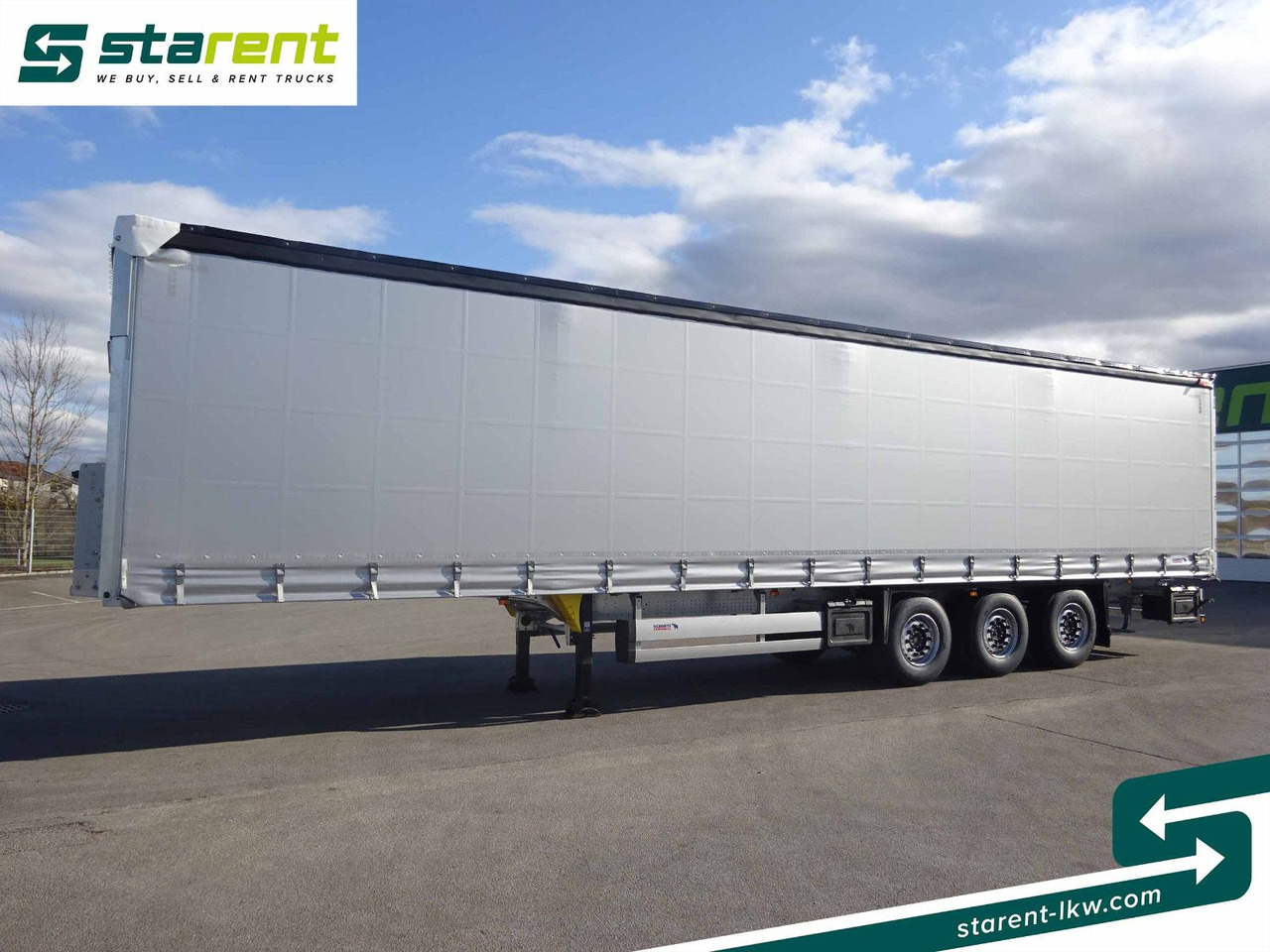 Schmitz Cargobull Tautliner, Hubdach, Liftachse, XL Zertifikat - Kapelltrailer: bild 1 Schmitz Cargobull Tautliner, Hubdach, Liftachse, XL Zertifikat - Kapelltrailer: bild 1