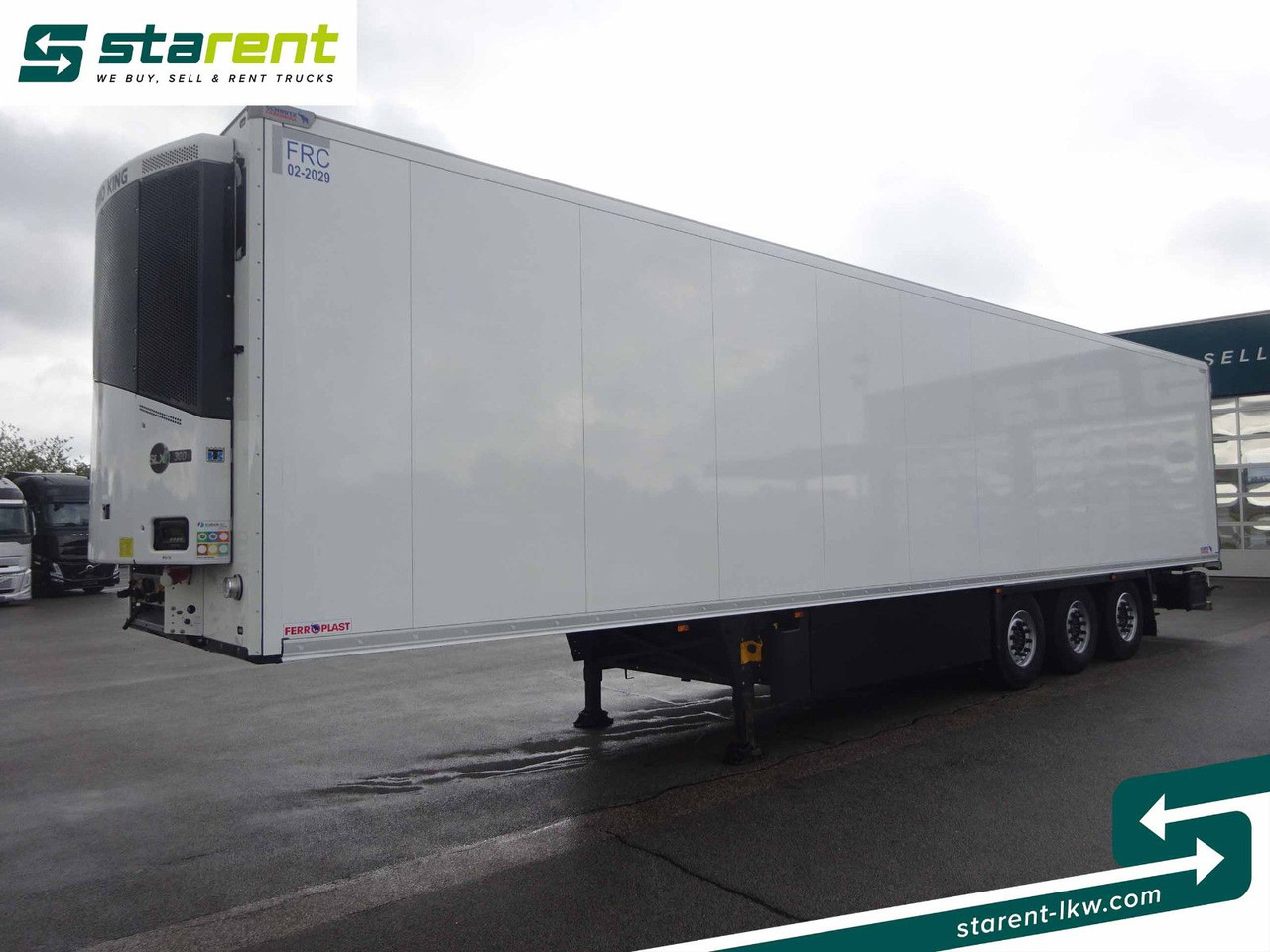 Schmitz Cargobull Thermo King SLXi300, Palettenkasten - Kyl/ Frys semitrailer: bild 1 Schmitz Cargobull Thermo King SLXi300, Palettenkasten - Kyl/ Frys semitrailer: bild 1