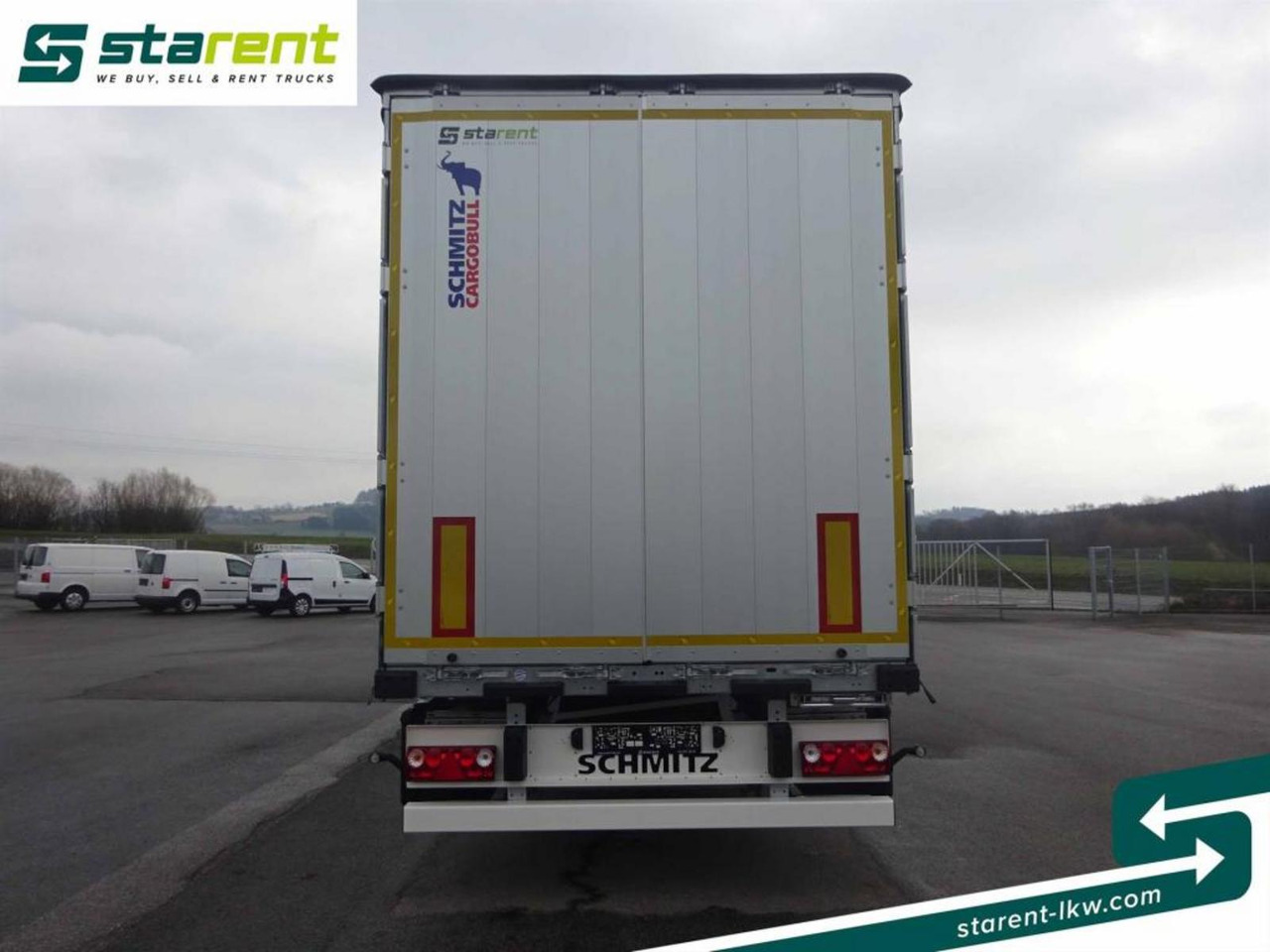 Ny Kapelltrailer Schmitz Tautliner Bordwand 60cm Hubdach Liftachse Palka: bild 6