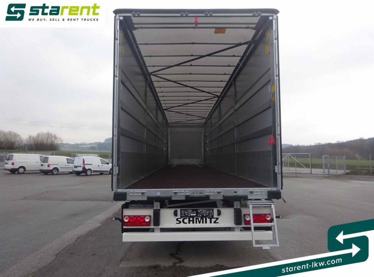 Ny Kapelltrailer Schmitz Tautliner Bordwand 60cm Hubdach Liftachse Palka: bild 9