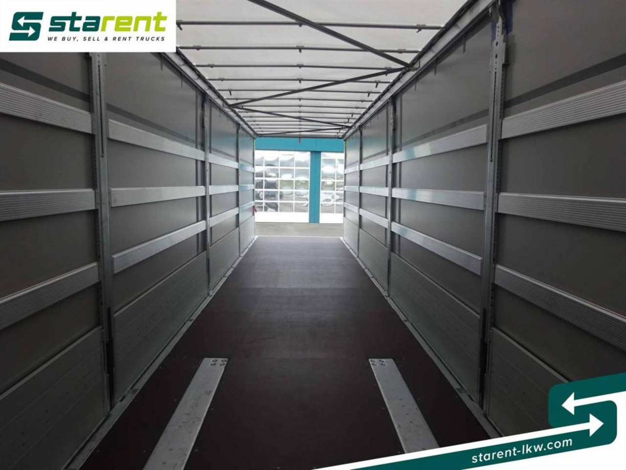 Ny Kapelltrailer Schmitz Tautliner Bordwand 60cm Hubdach Liftachse Palka: bild 14