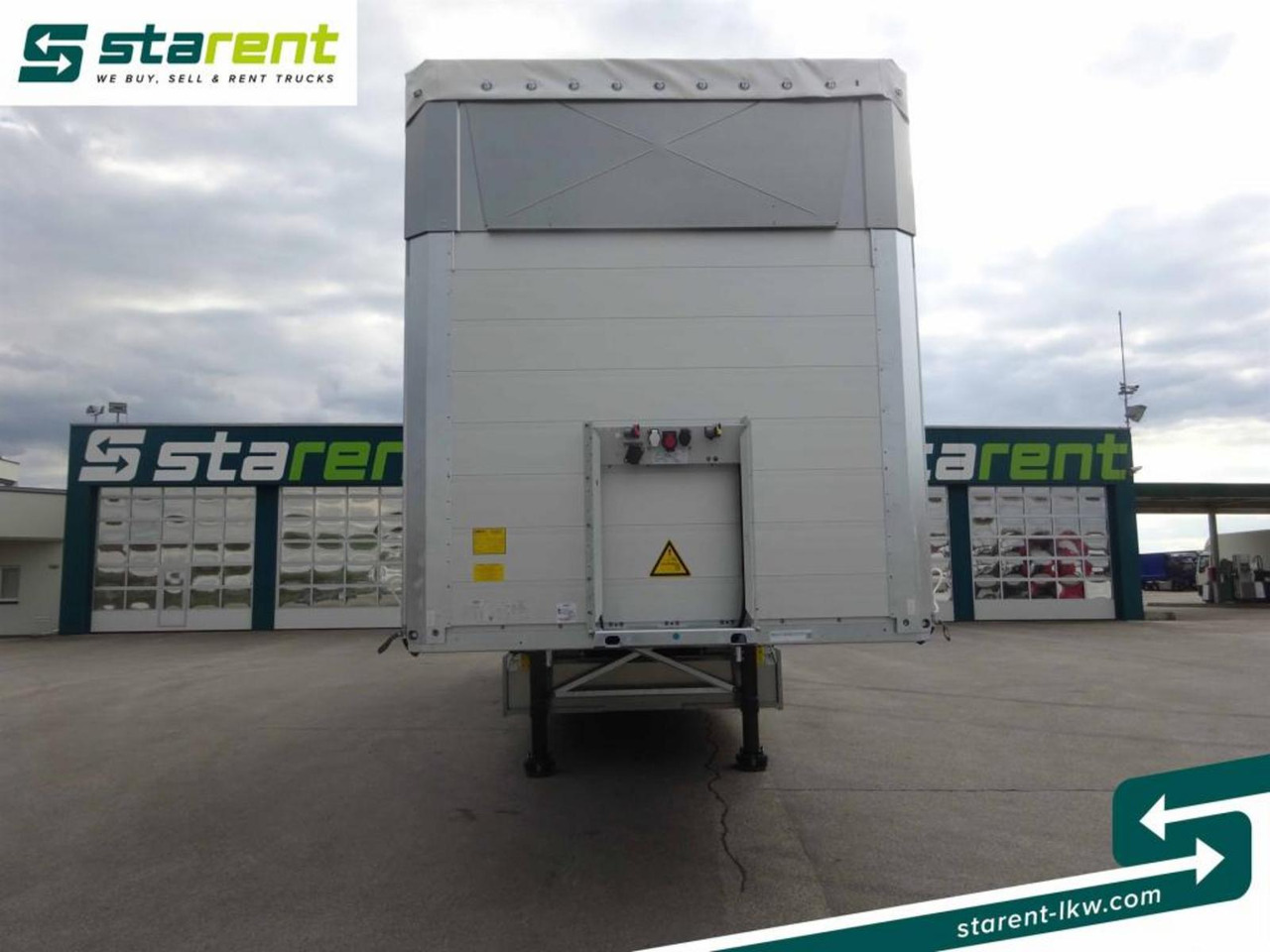 Schmitz Tautliner Hubdach Liftachse Palettenkasten XL - Kapelltrailer: bild 2 Schmitz Tautliner Hubdach Liftachse Palettenkasten XL - Kapelltrailer: bild 2