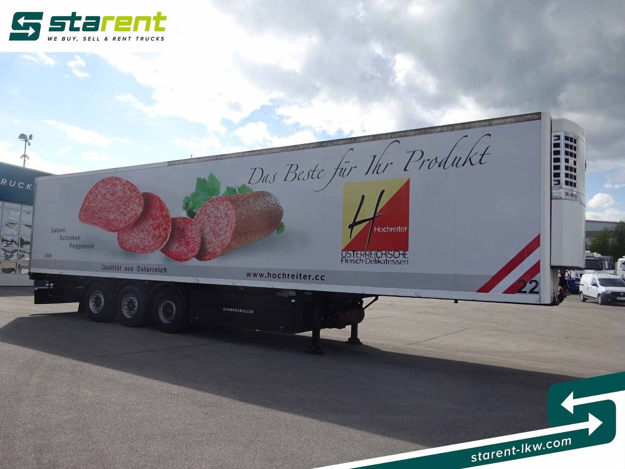 Schwarzmüller Thermotrailer, Thermo King SL400, Liftachse, SAF - Kyl/ Frys semitrailer: bild 3 Schwarzmüller Thermotrailer, Thermo King SL400, Liftachse, SAF - Kyl/ Frys semitrailer: bild 3