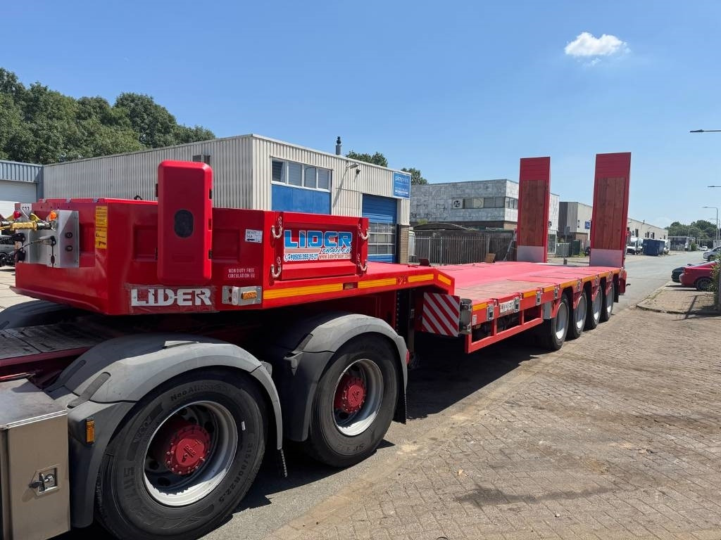 Lider LD07 Low Bed 4 Axle Full Spring 86 Ton Load - Låg lastare semitrailer: bild 1 Lider LD07 Low Bed 4 Axle Full Spring 86 Ton Load - Låg lastare semitrailer: bild 1