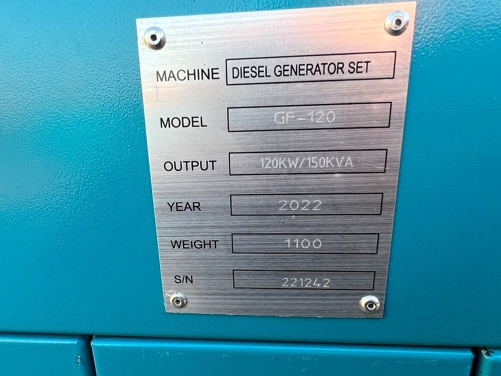 Ny Elgenerator Ricardo 150KVA (120KW) SILENT GENERATOR 3 PHASE 50HZ 400V: bild 7