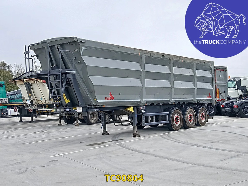 Stas 55 - Tippbil semitrailer: bild 1 Stas 55 - Tippbil semitrailer: bild 1