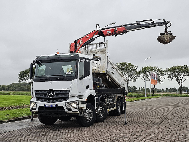 Mercedes-Benz AROCS 3243 FASSI F175A023 - Tippbil lastbil, Kranbil: bild 2 Mercedes-Benz AROCS 3243 FASSI F175A023 - Tippbil lastbil, Kranbil: bild 2