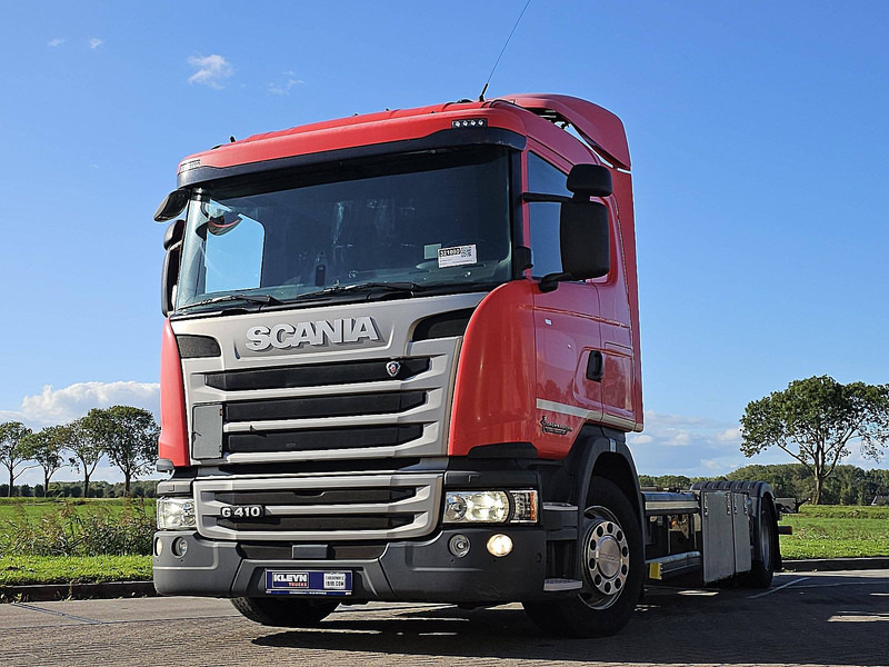 Scania G410 4X2 RETARDER WB550 - Containerbil/ Växelflak lastbil: bild 1 Scania G410 4X2 RETARDER WB550 - Containerbil/ Växelflak lastbil: bild 1