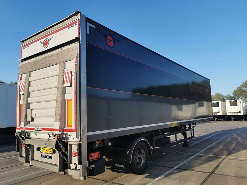 Tracon CITY TAILLIFT STEER AXLE - Skåp semitrailer: bild 2 Tracon CITY TAILLIFT STEER AXLE - Skåp semitrailer: bild 2