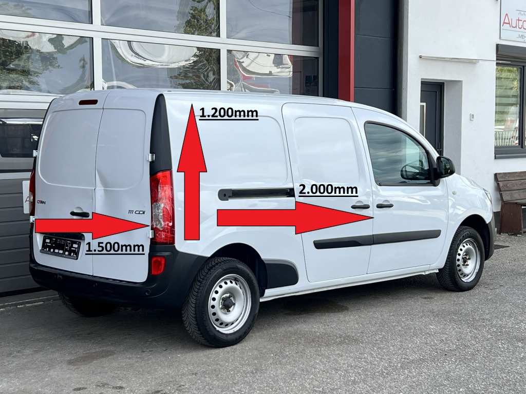 Mercedes-Benz Citan 111 CDI extralang Scheckheftgepflegt PDC - Små skåpbil: bild 2 Mercedes-Benz Citan 111 CDI extralang Scheckheftgepflegt PDC - Små skåpbil: bild 2