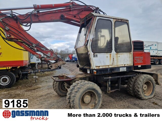 Atlas 1204 4x4 Mobilbagger - Byggmaskiner: bild 1 Atlas 1204 4x4 Mobilbagger - Byggmaskiner: bild 1