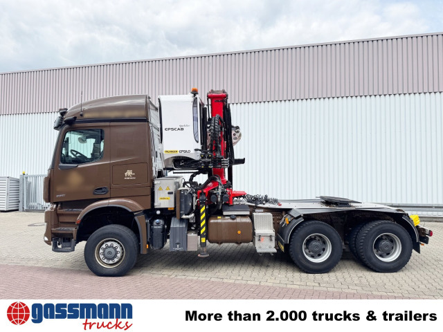 Mercedes-Benz Arocs 3351 LS 6x6, Grounder, MirrorCam, Navi, - Dragbil: bild 2 Mercedes-Benz Arocs 3351 LS 6x6, Grounder, MirrorCam, Navi, - Dragbil: bild 2