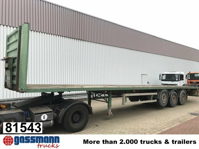 General Trailer SYY3FP Plattformauflieger, Liftachse - Flaktrailer: bild 1 General Trailer SYY3FP Plattformauflieger, Liftachse - Flaktrailer: bild 1