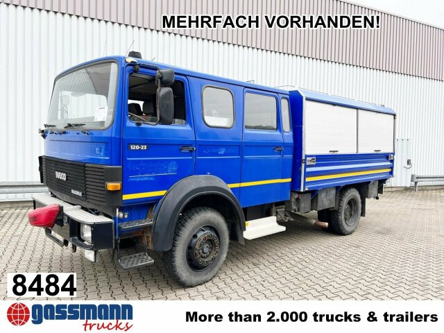 Iveco 120-23 AW 4x4 Doka, V8-Motor, Gerätewagen, - Släck/ Räddningsvagn: bild 1 Iveco 120-23 AW 4x4 Doka, V8-Motor, Gerätewagen, - Släck/ Räddningsvagn: bild 1