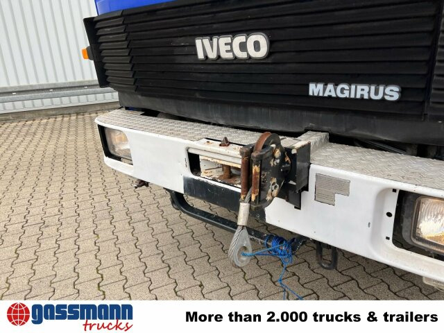 Chassi lastbil Iveco 120-23 AW 4x4 Doka, V8-Motor, Seilwinde: bild 9