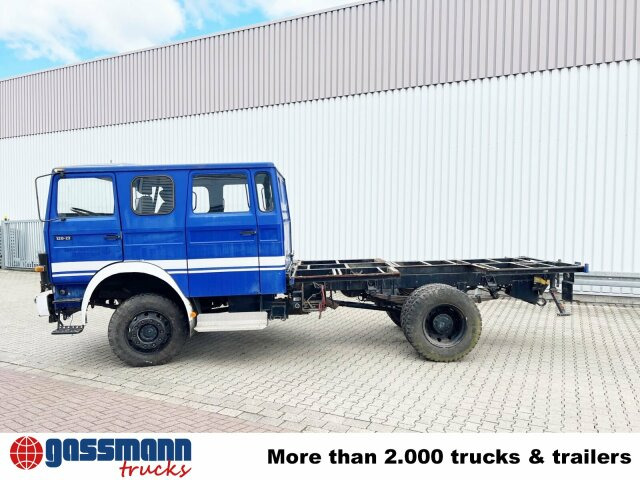 Chassi lastbil Iveco 120-23 AW 4x4 Doka, V8-Motor, Seilwinde: bild 14