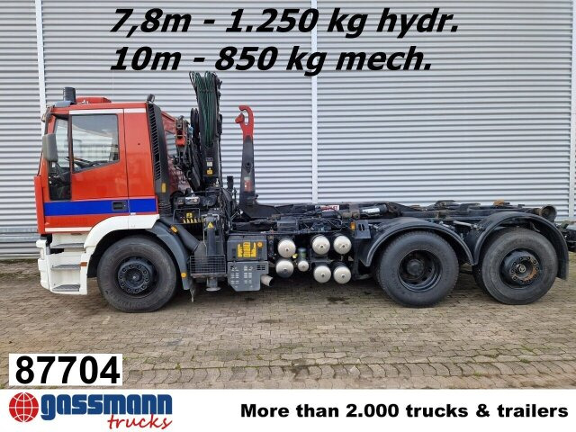 Iveco EuroTech 240E38 6x2-4, Lift-/Lenkachse, - Lastväxlare lastbil, Kranbil: bild 1 Iveco EuroTech 240E38 6x2-4, Lift-/Lenkachse, - Lastväxlare lastbil, Kranbil: bild 1