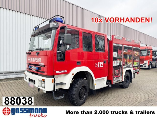 Iveco FF 100 EW 4x4 Doka, LF 8/12, Euro Fire - Ambulans: bild 1 Iveco FF 100 EW 4x4 Doka, LF 8/12, Euro Fire - Ambulans: bild 1