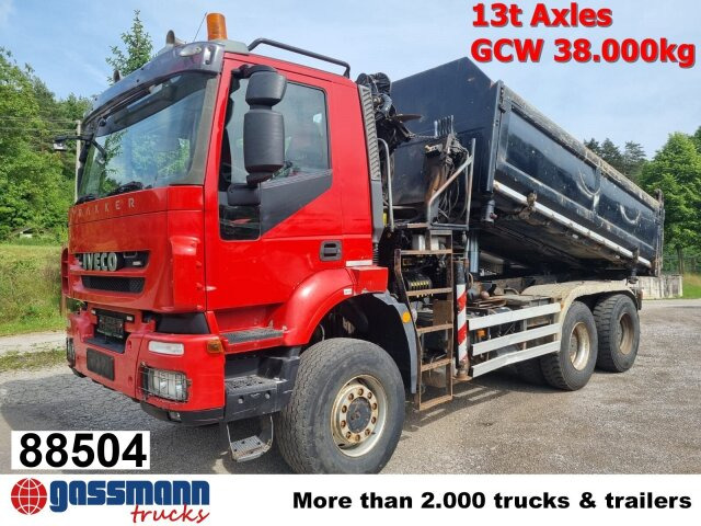 Iveco Trakker AD380T41W 6x6, Bordmatik beidseitig, - Tippbil lastbil, Kranbil: bild 1 Iveco Trakker AD380T41W 6x6, Bordmatik beidseitig, - Tippbil lastbil, Kranbil: bild 1