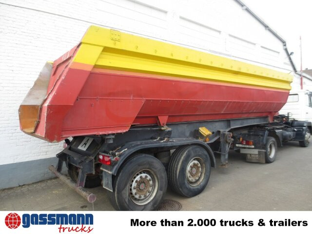 Kögel SKHL 18 Alu Rundmulde, 24 cbm, Blechboden - Tippbil semitrailer: bild 2 Kögel SKHL 18 Alu Rundmulde, 24 cbm, Blechboden - Tippbil semitrailer: bild 2