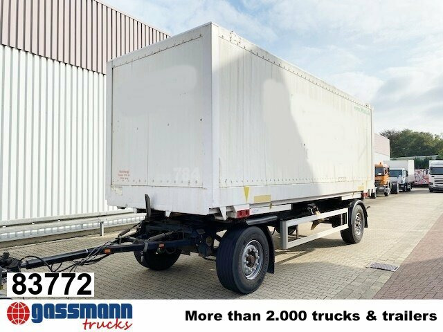 Krone AZW 18 - Containersläp/ Växelflaksläp: bild 1 Krone AZW 18 - Containersläp/ Växelflaksläp: bild 1