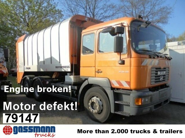 MAN 26.314 6x2 - Sopbil: bild 1 MAN 26.314 6x2 - Sopbil: bild 1