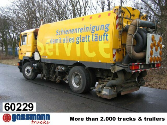 MAN T31 19.314 4x2 - Sopmaskin: bild 1 MAN T31 19.314 4x2 - Sopmaskin: bild 1