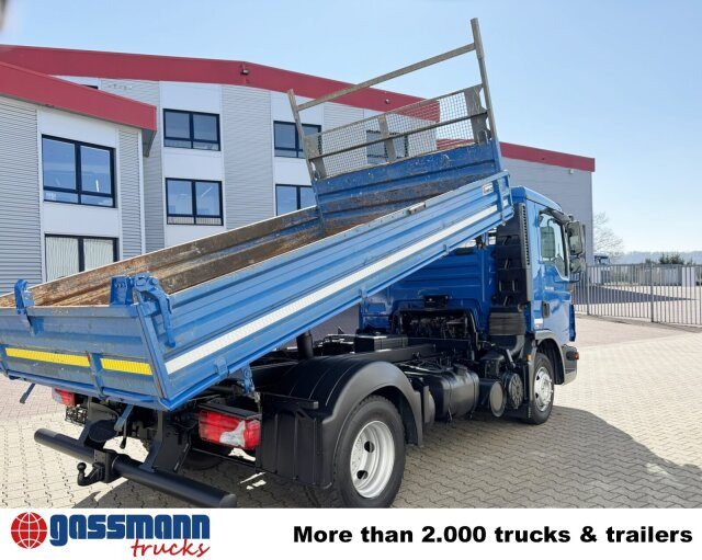 Tippbil lastbil MAN TGL 8.180 4X2 BB, Meiller Kipper, 2x AHK: bild 10