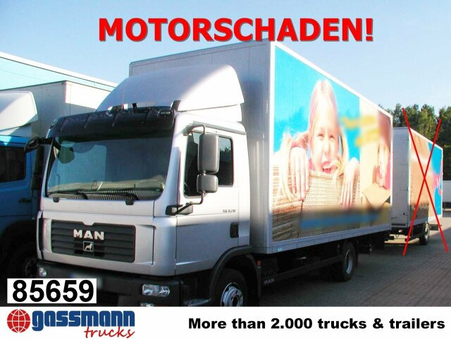 MAN TGL 8.210 4X2 BL mit LBW MBB, MOTORSCHADEN! - Lastbil med skåp: bild 1 MAN TGL 8.210 4X2 BL mit LBW MBB, MOTORSCHADEN! - Lastbil med skåp: bild 1