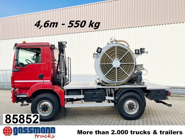 MAN TGM 13.250/340 4X4 BL, Kran Hiab 026 T-3, - Kranbil: bild 1 MAN TGM 13.250/340 4X4 BL, Kran Hiab 026 T-3, - Kranbil: bild 1