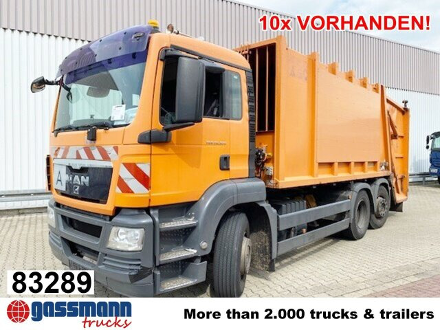 MAN TGS 26.320 6x2-4 BL, Lenkachse, Haller X2, - Sopbil: bild 1 MAN TGS 26.320 6x2-4 BL, Lenkachse, Haller X2, - Sopbil: bild 1