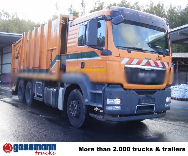 MAN TGS 26.400 6X4 BL, Haller x2c - Sopbil: bild 2 MAN TGS 26.400 6X4 BL, Haller x2c - Sopbil: bild 2