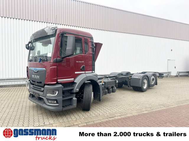Ny Chassi lastbil MAN TGS 26.440 6x2-4 LL CH, Lenk-/Liftachse, Navi,: bild 8