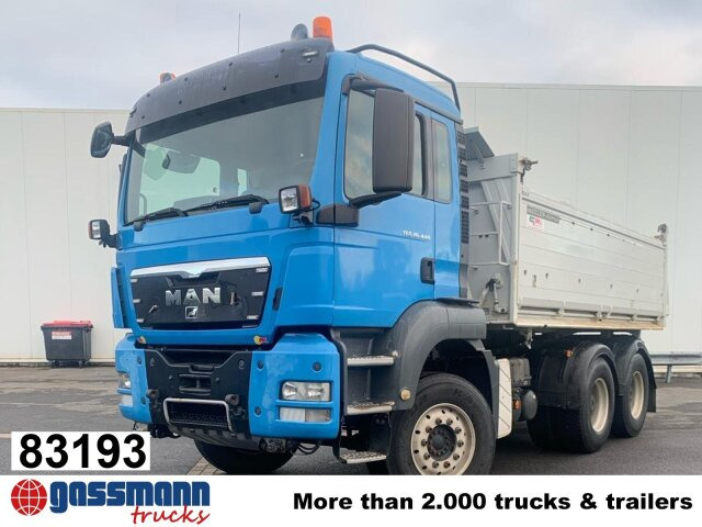 MAN TGS 26.440 6x4 BL, Intarder - Tippbil lastbil: bild 1 MAN TGS 26.440 6x4 BL, Intarder - Tippbil lastbil: bild 1