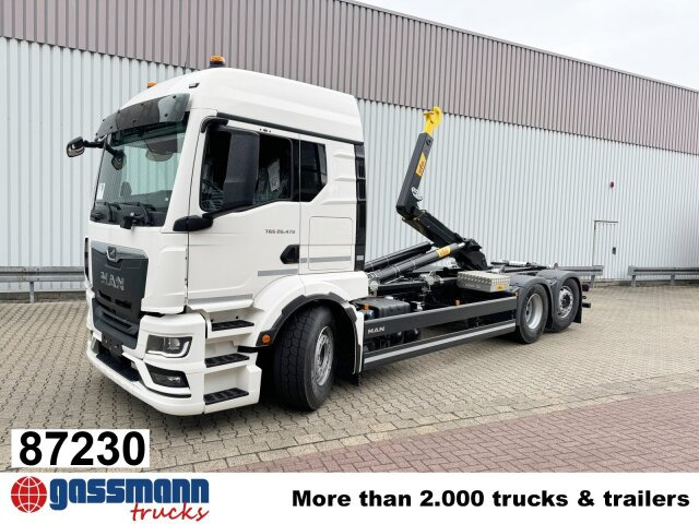 MAN TGS 26.470 6x2-4 LL CH, Retarder, Navi, - Lastväxlare lastbil: bild 1 MAN TGS 26.470 6x2-4 LL CH, Retarder, Navi, - Lastväxlare lastbil: bild 1