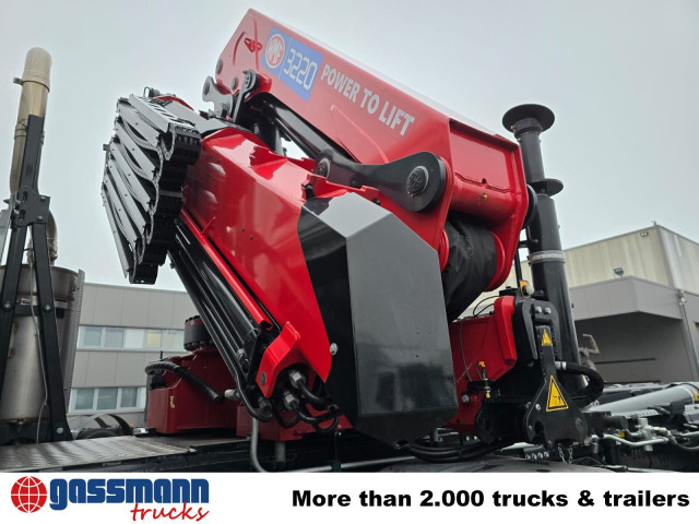 MAN TGS 35.480 8X4 BL, Intarder, Kran HMF 3220-K6, - Lastväxlare lastbil, Kranbil: bild 5 MAN TGS 35.480 8X4 BL, Intarder, Kran HMF 3220-K6, - Lastväxlare lastbil, Kranbil: bild 5