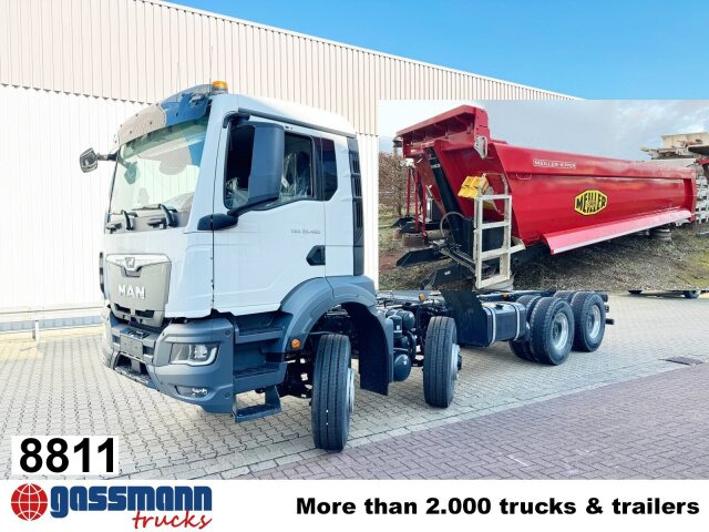 MAN TGS 35.480 8x6H BL CH, HydroDrive, Navi, Meiller - Dumper: bild 1 MAN TGS 35.480 8x6H BL CH, HydroDrive, Navi, Meiller - Dumper: bild 1