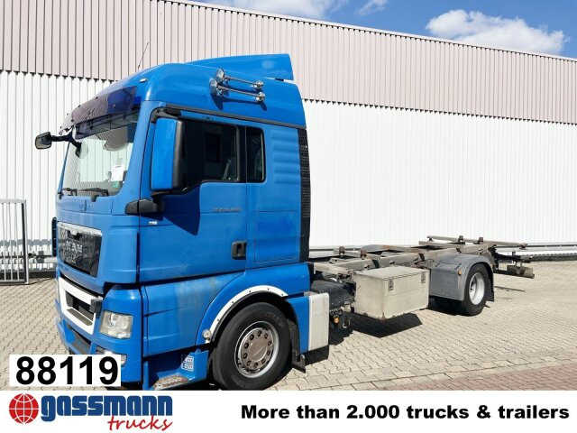 MAN TGX 18.400 4X2 LL, Fahrschule, XLX-Fahrerhaus - Containerbil/ Växelflak lastbil: bild 1 MAN TGX 18.400 4X2 LL, Fahrschule, XLX-Fahrerhaus - Containerbil/ Växelflak lastbil: bild 1