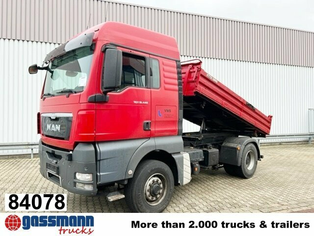 MAN TGX 18.440 4x4H BL, HydroDrive, SZM/Kipper - Tippbil lastbil: bild 1 MAN TGX 18.440 4x4H BL, HydroDrive, SZM/Kipper - Tippbil lastbil: bild 1