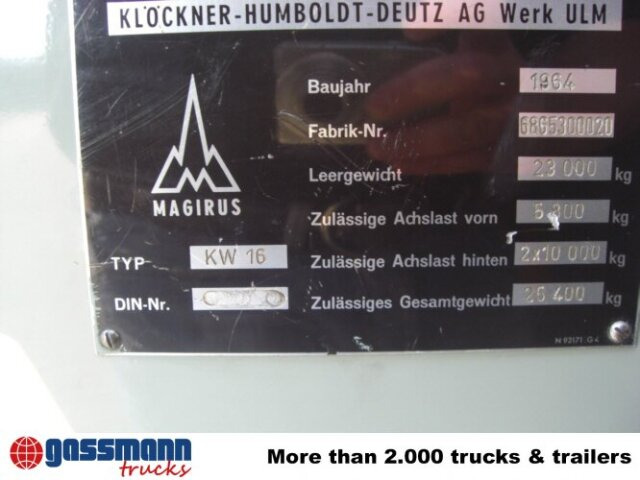 Magirus Deutz MAGIRUS URANUS 250D22 KW 16 Feuerwehr Kranwagen - Släck/ Räddningsvagn, Kranbil: bild 4 Magirus Deutz MAGIRUS URANUS 250D22 KW 16 Feuerwehr Kranwagen - Släck/ Räddningsvagn, Kranbil: bild 4