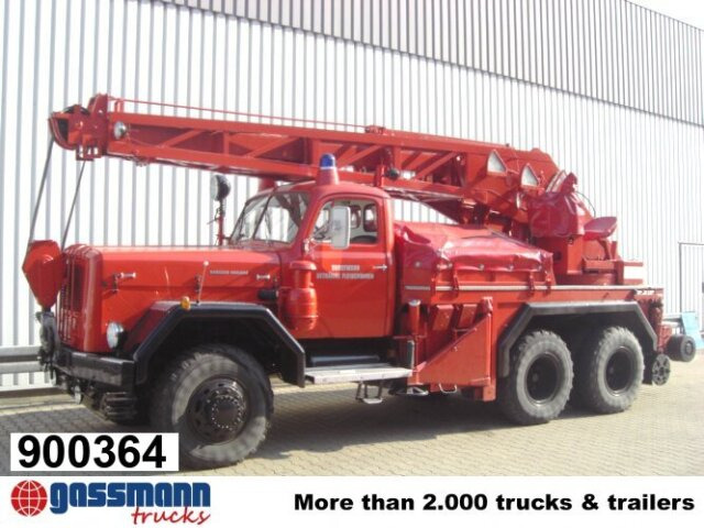 Magirus Deutz Magirus Uranus 250D 22 KW16 - Släck/ Räddningsvagn, Kranbil: bild 1 Magirus Deutz Magirus Uranus 250D 22 KW16 - Släck/ Räddningsvagn, Kranbil: bild 1
