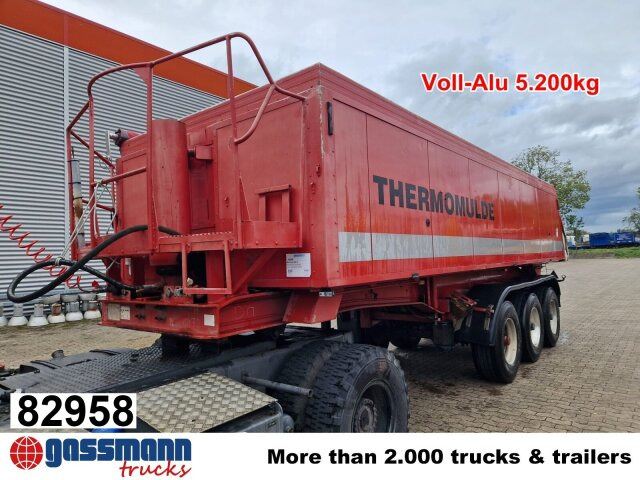 Meierling MSK 24 Voll-Alu Iso-Kastenmulde, ca. 25m³, 2x - Tippbil semitrailer: bild 1 Meierling MSK 24 Voll-Alu Iso-Kastenmulde, ca. 25m³, 2x - Tippbil semitrailer: bild 1