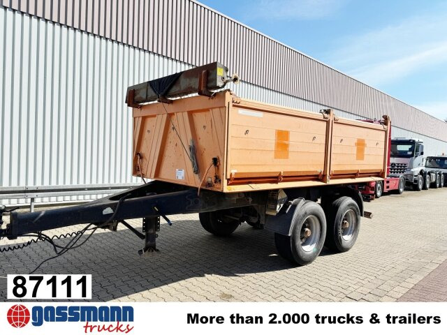 Meiller Meiller MZDA 18/2, geteilte Alu-Bordwände, ca. - Tippsläp: bild 1 Meiller Meiller MZDA 18/2, geteilte Alu-Bordwände, ca. - Tippsläp: bild 1