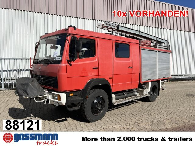 Mercedes-Benz 917 AF 4x4 Doka, TLF 16-TS - Ambulans: bild 1 Mercedes-Benz 917 AF 4x4 Doka, TLF 16-TS - Ambulans: bild 1