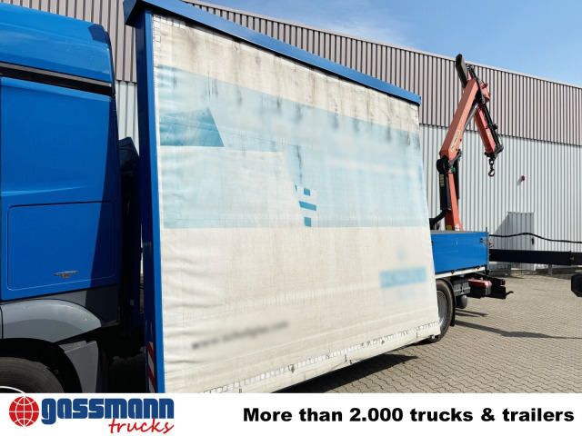 Mercedes-Benz Actros 1836 L 4x2, Glastransporter, Heckkran - Flakbil, Kranbil: bild 4 Mercedes-Benz Actros 1836 L 4x2, Glastransporter, Heckkran - Flakbil, Kranbil: bild 4