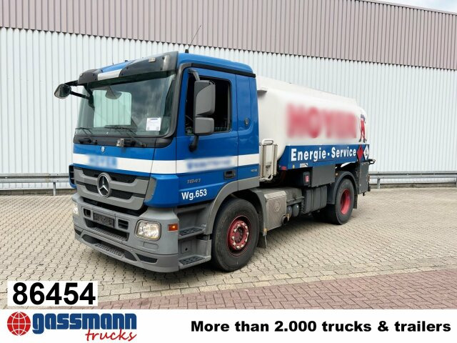 Mercedes-Benz Actros 1841 L 4x2, Esterer-Tankaufbau, 3 - Tankbil: bild 1 Mercedes-Benz Actros 1841 L 4x2, Esterer-Tankaufbau, 3 - Tankbil: bild 1