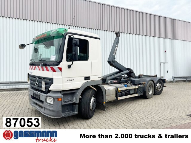 Mercedes-Benz Actros 2541 L 6x2, Retader, Lenkachse - Lastväxlare lastbil: bild 1 Mercedes-Benz Actros 2541 L 6x2, Retader, Lenkachse - Lastväxlare lastbil: bild 1