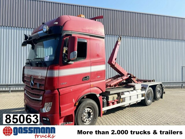 Mercedes-Benz Actros 2551 L 6x2/46, Retarder, Liftachse, - Lastväxlare lastbil: bild 1 Mercedes-Benz Actros 2551 L 6x2/46, Retarder, Liftachse, - Lastväxlare lastbil: bild 1