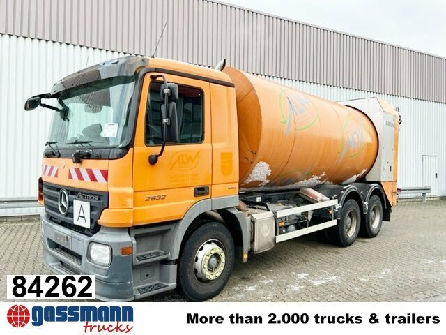 Mercedes-Benz Actros 2632/41 6x4, FAUN Rotopress 520, - Sopbil: bild 1 Mercedes-Benz Actros 2632/41 6x4, FAUN Rotopress 520, - Sopbil: bild 1